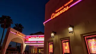 Starlight Triangle Cinemas, movie theater, Costa Mesa