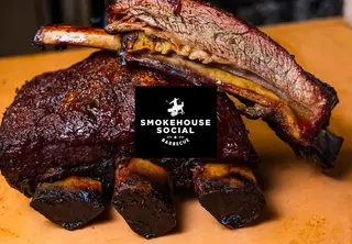 Smokehouse Social Barbecue, barbecue restaurant, Pasadena