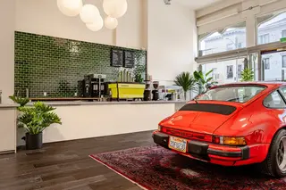 Motoring Coffee, coffee shop, Los Angeles