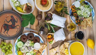 Greek Corner Cafe, greek restaurant, San Diego