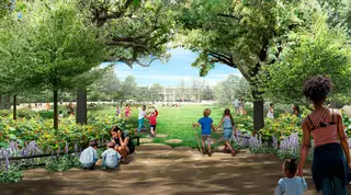 Harold Simmons Park, park, Dallas