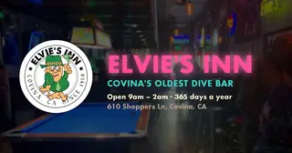 Elvie's Inn, cocktail bar, Covina