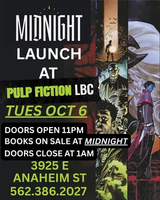 Pulp Fiction Comics, comic books store, Long Beach