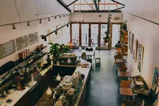 Bru Coffeebar, coffee shop, Los Angeles