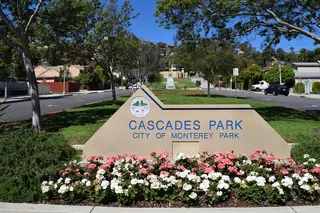 Cascades Park, park, Monterey Park