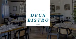 Deux Bistro, french restaurant, Los Angeles