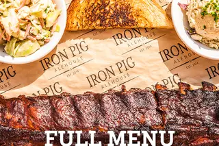 Iron Pig Alehouse, barbecue restaurant, San Diego