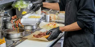 Norm's Famous Charbroiled Burgers, burger restaurant, Whittier