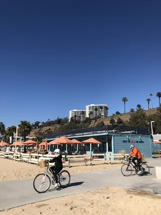 Back on the Beach Cafe, cafe, Santa Monica