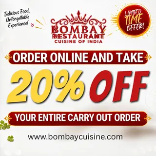Bombay Restaurant Cuisine of India, indian restaurant, Ontario