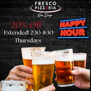 Fresco Pizzeria, pizza restaurant, San Diego