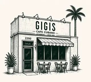 Gigi's Café Cubano, cuban restaurant, Los Angeles