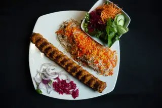 Express Kabob PLATE, afghani restaurant, Plano