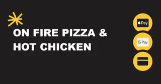 On Fire Pizza & Hot Chicken, pizza restaurant, Upland