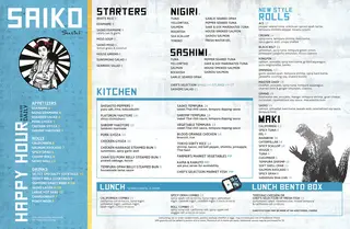 Saiko Sushi, sushi restaurant, Coronado