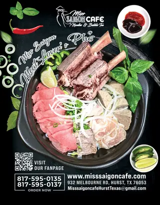 Miss Saigon Cafe Hurst, vietnamese restaurant, Hurst
