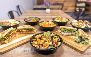 Bite Better Salads N More, salad bar, Redlands