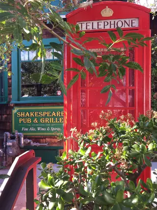 Shakespeare Pub, british restaurant, San Diego