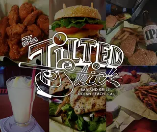 The Tilted Stick Bar & Grill, bar and grill restaurant, San Diego