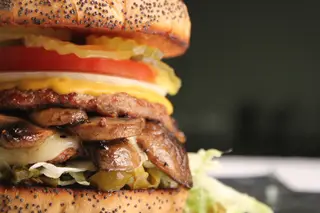 Flaming Burger, burger restaurant, Dallas