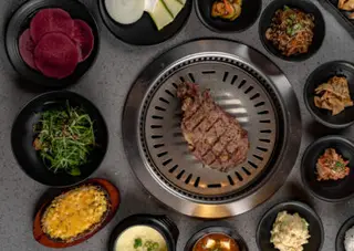 Hanu Korean BBQ, barbecue restaurant, Chula Vista