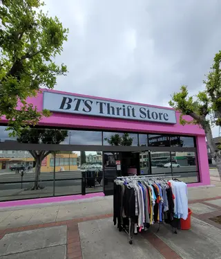 BTS Thrift Store, second hand store, Los Angeles