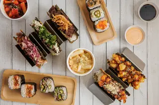 Musubi Square, asian fusion restaurant, Anaheim