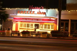Harry's Coffee Shop, coffee shop, La Jolla