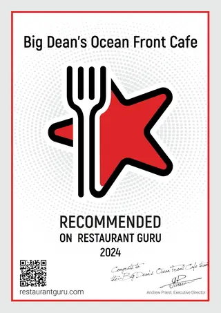 Big Dean's Ocean Front Cafe, bar and grill restaurant, Santa Monica