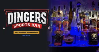 Dingers Sports Bar and Grill, sports bar, San Bernardino