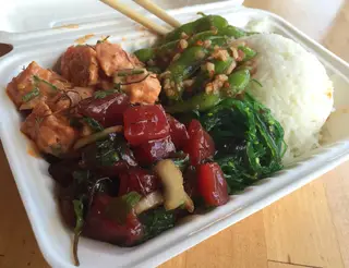 Jus' Poke, poke restaurant, Redondo Beach