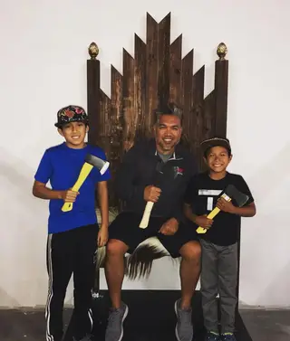 Axe Lair LLC, fairgrounds, Upland