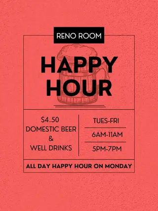 Reno Room, dive bar, Long Beach
