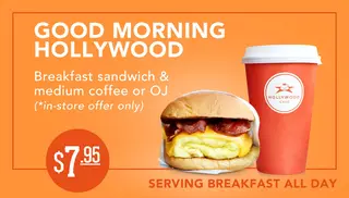 Hollywood Burger & Sandwich Co., burger restaurant, Los Angeles
