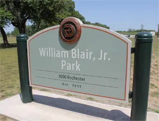 William Blair Jr. Park, park, Dallas