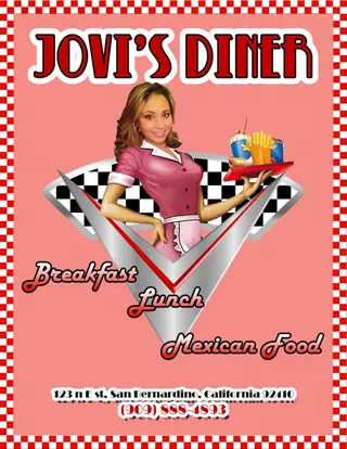 Jovi's Diner, american restaurant, San Bernardino
