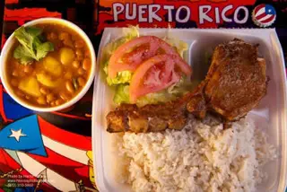 Adobo Puerto Rican Cafe, puerto rican restaurant, Irving