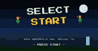 Select Start, arcade, Dallas